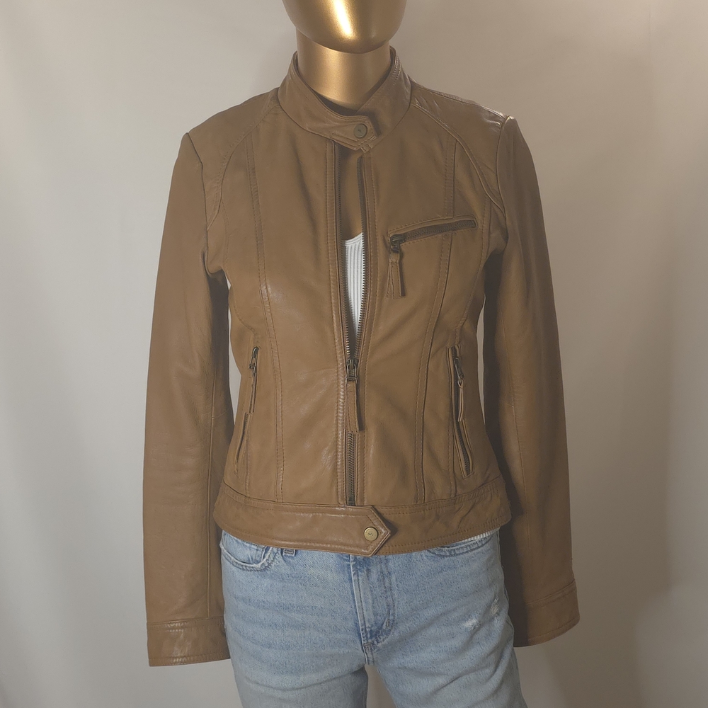 Wilsons Leather Stand-Collar 3-Pocket Scuba Jacket